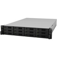 Synology RackStation RS3621RPxs SANNAS Storage System - Intel Xeon D-1531 Hexa-core 6 Core 220 GHz - 12 x HDD Supported - 0 x HDD RS3621RPXS