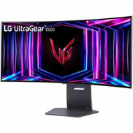 LG UltraGear 34GS95QE-B 34 Class UW-QHD Curved Screen Gaming OLED Monitor - 219 - True Black - 339 Viewable - OLED - 3440 x 1440 - 34GS95QE-B