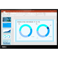 Lenovo ThinkVision M14d 14 Class LCD Monitor - 1610 - Raven Black - 14 Viewable - In-plane Switching IPS Technology - WLED - 2240 63AAUAR6US