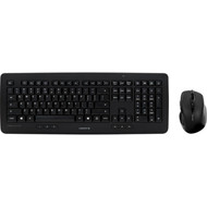 CHERRY DW 5100 Keyboard  Mouse - USB Wireless RF - English US - Black - USB Wireless RF - Infrared - 1750 dpi - 5 Button - Scroll - JD-0520EU-2