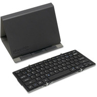 Plugable Foldable Bluetooth Keyboard Compatible with iPad iPhones Android and Windows - Full-Size Multi-Device Keyboard Wireless BT-KEY3XL