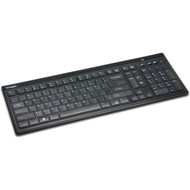Kensington SlimType Wireless Keyboard - Wireless Connectivity - RF - 33 ft 1005840 mm - 240 GHz - USB Interface Volume Control - K72344US