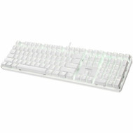 Adesso Multi-OS Illuminated Mechanical Keyboard With CoPilot AI Hotkey - Cable Connectivity - USB Type C Interface - LED - 104 Key My AKB-680UW