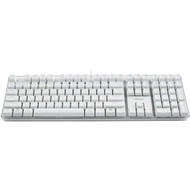 Adesso Multi-OS Illuminated Mechanical Keyboard With CoPilot AI Hotkey - Cable Connectivity - USB Type C Interface - LED - 104 Key My AKB-680UW
