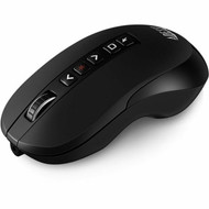 Adesso Air Mouse Wireless Desktop Presenter Mouse With Laser Pointer - Travel Mouse - Laser - Wireless - 100 ft 30480 mm - Radio - - iMouse P40