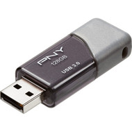 PNY 128GB USB 30 31 Gen 1 Type A Flash Drive - 128 GB - USB 30 31 Gen 1 - 190 MBs Read Speed - 130 MBs Write Speed - Silver P-FD128TBOP-GE
