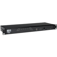 Tripp Lite by Eaton KVM Switch - 8-Port NetDirector 1U Rackmount IP KVM Switch - 8 Computers - 1 Local Users - 64 Remote Users - B022-U08-IP