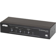 ATEN 2 x 2 True 4K HDMI Matrix Switch with Audio De-Embedder - 4096 x 2160 - 4K - 2 x 2 - Display - 2 x HDMI Out VM0202HB