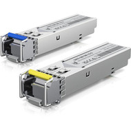Ubiquiti SFP mini-GBIC Module - For Data Networking Optical Network - 1 x LC Simplex 1000Base-BiDi Network - Optical Fiber - - - - UACC-OM-SM-1G-S-20