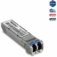TRENDnet SFP to RJ45 Mini-GBIC Single-Mode LC Module TEG-MGBS10 For Single Mode Fiber Distances up to 10km 62 Miles Gigabit SFP TEG-MGBS10