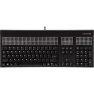 CHERRY LPOS QWERTY Keyboard - 131 Keys - QWERTY Layout - 42 Relegendable Keys - USB - Black G86-71400EUADAA