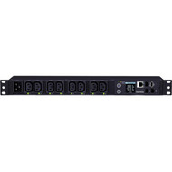 CyberPower PDU81006 8-Outlet PDU - NEMA L6-20P - 8 x IEC 60320 C13 - 230 V AC - Network RJ-45 - 1U - Rack-mountable PDU81006