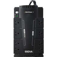 CyberPower_Standby_CP550SLG_550_VA_Desktop_UPS_-_Desktop_-_8_Hour_Recharge_-_2_Minute_Stand-by_-_110_V_AC_Input_-_120_V_AC_120_V_AC_-_CP550SLG