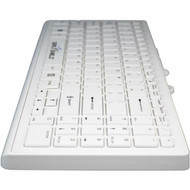 Seal Shield Cleanwipe Keyboard - Cable Connectivity - USB 30 Interface - LED - English US - PC - Scissors Keyswitch - White SSWKSV101PRO