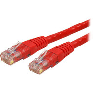 StarTechcom_10_ft_Red_Molded_Cat_6_Patch_Cable_-_ETL_Verified_-_Category_6_-_10_ft_-_1_x_RJ-45_Male_Network_-_1_x_RJ-45_Male_Network_C6PATCH10RD