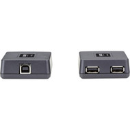 Black Box USB 11 Extender - CATx 2-Port - Network RJ-45 - 2 x USB IC282A