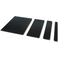 APC Blanking Panel Kit 19 Black - Black - 15U Rack Height - 1 Pack - 350 89 mm Height - 1902 483 mm Width - 012 3 mm AR8101BLK