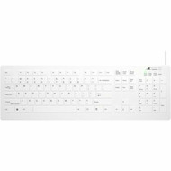 Active Key AK-C8112 Medical Keyboard - Cable Connectivity - USB Type A Interface - 105 Key - English US - Silicone - Keyswitch - AK-C8112-YS-WUS