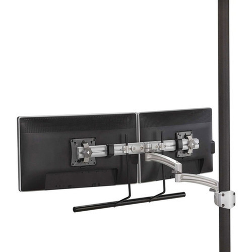 Chief KONTOUR K2P22HS Pole Mount for Flat Panel Display - Silver - Height Adjustable - 10" to 24" Screen Support - 13.61 kg Load - 100 (K2P22HS)
