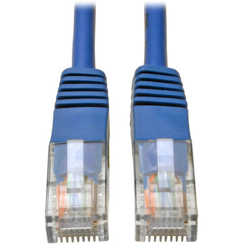 Tripp Lite N002-006-BL Cat5e UTP Patch Cable - 6 ft Category 5e Network Cable - First End: 1 x RJ-45 Male Network - Second End: 1 x - (N002-006-BL)