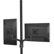 Chief KONTOUR K2P220B Pole Mount for Flat Panel Display - Black - Height Adjustable - 10 to 30 Screen Support - 2268 kg Load - 75 x K2P220B