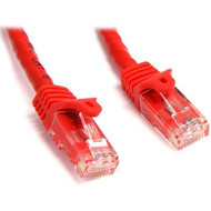StarTechcom_25_ft_Red_Snagless_Cat6_UTP_Patch_Cable_-_Category_6_-_25_ft_-_1_x_RJ-45_Male_Network_-_1_x_RJ-45_Male_Network_-_Red_N6PATCH25RD