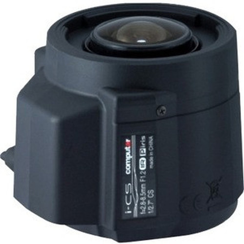 Wisenet SLA-C-I2885 - 2.8 mm to 8.5 mmf/1.2 - Varifocal Lens for CS Mount - Designed for Surveillance Camera - 3x Optical Zoom (SLA-C-I2885)