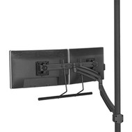 Chief KONTOUR K1P22HB Pole Mount for Flat Panel Display - Black - Height Adjustable - 10 to 24 Screen Support - 2268 kg Load - 75 x K1P22HB