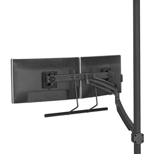 Chief KONTOUR K1P22HB Pole Mount for Flat Panel Display - Black - Height Adjustable - 10" to 24" Screen Support - 22.68 kg Load - 75 x (K1P22HB)