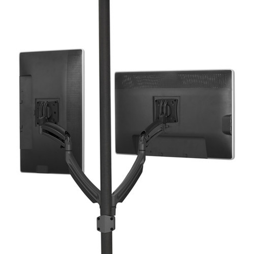 Chief KONTOUR K1P220B Pole Mount for Flat Panel Display - Black - Height Adjustable - 10" to 30" Screen Support - 22.68 kg Load - VESA (K1P220B)