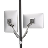 Chief KONTOUR K1P220S Pole Mount for Flat Panel Display - Silver - Height Adjustable - 10 to 30 Screen Support - 2260 kg Load - 75 K1P220S
