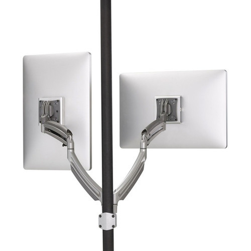 Chief KONTOUR K1P220S Pole Mount for Flat Panel Display - Silver - Height Adjustable - 10" to 30" Screen Support - 22.60 kg Load - 75 (K1P220S)