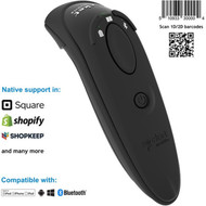 Socket Mobile DuraScanreg D740 Universal Barcode Scanner Black - Wireless Connectivity - 1950 49530 mm Scan Distance - 1D 2D CX3760-2412