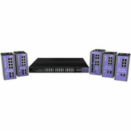Extreme Networks ExtremeSwitching ISW-12 Ethernet Switch - 8 Ports - Manageable - Gigabit Ethernet 10 Gigabit Ethernet - 1000Base-X ISW-4W-4WS-4X