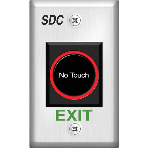 SDC 474U Touch-free Button - Stainless Steel - For Door (474U)