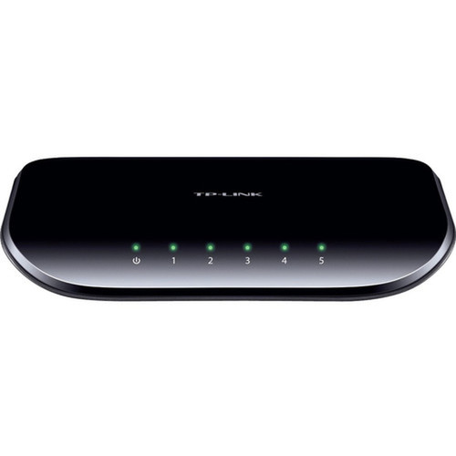 TP-LINK TL-SG1005D 5-port Unmanaged Gigabit Switch - 5 Ports - 2 Layer Supported - Wall Mountable, Desktop (TL-SG1005D)