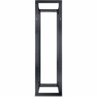 APC by Schneider Electric NetShelter 4 Post Open Frame Rack 44U 12-24 Threaded Holes - For Networking - 44U Rack Height x 19 48260 AR204A
