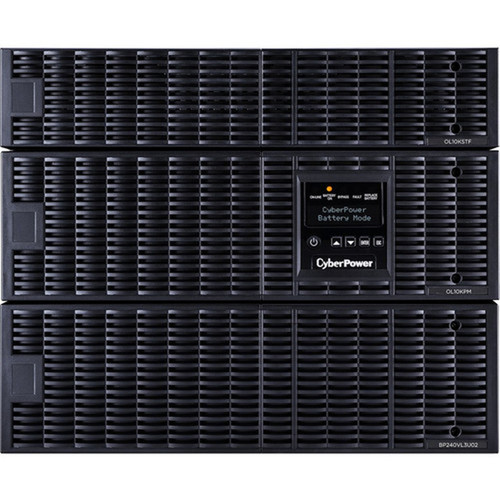CyberPower Smart App Online OL10KRT 10KVA Tower/Rack Mountable UPS - 6U Rack/Tower - 3.60 Minute Stand-by - 230 V AC Input - 200 V AC, (OL10KRT)