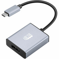 Adesso USB-C to Display Port Adapter - 1 x USB Type C - Male - 1 x DisplayPort 12 Digital AudioVideo - Female - 3840 x 2160 AUH-5030