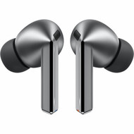 Samsung Galaxy Buds3 Pro Earset - Bixby - Stereo - True Wireless - Bluetooth - Earbud - Binaural - In-ear - Silver Gray SM-R630NZAAXAC