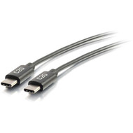 C2G 3ft USB C Cable - USB 20 3A - MM Type C Cable - 3 ft USB Data Transfer Cable for Smartphone Notebook Tablet - First End 1 x 28825