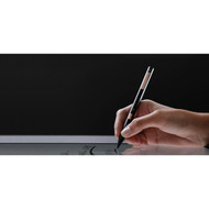 Adonit Note Stylus - Bluetooth - Capacitive Touchscreen Type Supported - 3937 mil 1 mm - Replaceable Stylus Tip - Aluminum - Black ADNB