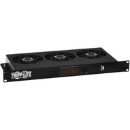 Tripp Lite by Eaton 1U Blanking Panel with Temperature Sensor and High-Performance Fans - 3 Fan - 1U - 19 48260 mm SRFAN1UTEMP