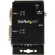 StarTechcom_USB_to_Serial_Adapter_-_2_Port_-_Wall_Mount_-_Din_Rail_Clips_-_Industrial_-_COM_Port_Retention_-_FTDI_-_DB9_-_2_x_9-pin_1_ICUSB2322I