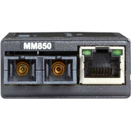 Black Box MultiPower Miniature TransceiverMedia Converter - 1 x Network RJ-45 - 1 x SC Ports - DuplexSC Port - Multi-mode - Fast - LHC041A-R4