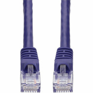 AddOn 6ft Purple CAT 6A PVC Ethernet Cable Snagless Bubble Boot RJ-45 MM - 6 ft Category 6a Network Cable for Router Network Device ADD-6FCAT6A-PE