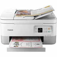 Canon PIXMA TR7020a Wireless Inkjet Multifunction Printer - Monochrome - White - CopierPrinterScanner - Flatbed Scanner - 1200 x dpi 4460C073