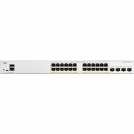 Cisco Catalyst C1200-24T-4G Ethernet Switch - 24 Ports - Manageable - 10 Gigabit Ethernet - 101001000Base-T 10GBase-X - 3 Layer - - C1200-24T-4G