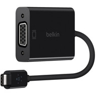 Belkin USB-C to VGA Adapter For Business  Bag  Label - USB Type C - 1 x VGA B2B143-BLK