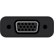 Belkin USB-C to VGA Adapter For Business  Bag  Label - USB Type C - 1 x VGA B2B143-BLK